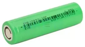 Akumuliatorius 18650 Li-Ion EVE INR18650-25P 2500mAh 20A