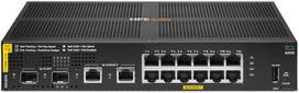 Šakotuvas Hewlett Packard (HP) HPE Aruba Networking CX6000 Managed Switch (R8N89B) 14x 1G Ethernet, 2x 1G SFP, PoE/PoE+ 135W
