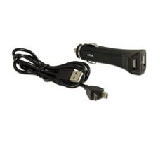 Cmx universalus USB automobilinis įkroviklis, 2 prievadai (12V/3A), 2xUSB-A, USB-Mini, USB-Micro, juodas