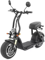 Elektrinis motoroleris HECHT COCIS MINI Juodas, 48V 13Ah
