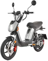 Elektrinis motoroleris HECHT BETIS Sidabrinis, 0,8 kW