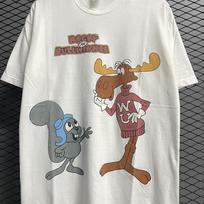 Rocky and Bullwinkle Cartoon Unisex T-shirt S-5XL XXXXL