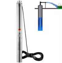 Giliavandenis siurblys, 1500W (2 AG), 9.8 m³/h, 108 m kėlimo aukštis, 9.1 m laidas