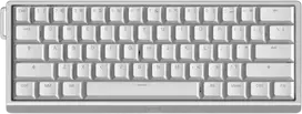Wooting 60HE V2 Žaidimų Klaviatūra | Baltas, Lekker Tikken, Alu Case