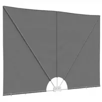 Balkono privatumo ekranas 160 x 240 cm Poliesteris Nereguliarus