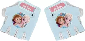 Vaikiškos dviratininko pirštinės Frozen II - šviesiai mėlynos