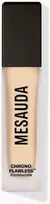 Mesauda Chrono Flawless Foundation stipriai maskuojantis makiažo pagrindas, atspalvis: 05W, 30 ml