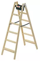 Hailo dvipusės kopėčios H77 ComfortLine / medinės / 2x6 laipteliai
