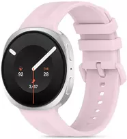 TECH-PROTECT SILICONE EVO SAMSUNG GALAXY WATCH 8 / 9 / CLASSIC (40 / 44 / 46 MM) ŠVIESIAI ROŽINĖ
