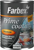 Antikorozinis gruntas FARBEX GF-021, baltas, 0.9kg
