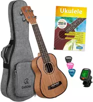 Soprano ukulelė Cascha Mahogany HH 2027