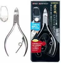 Japonijoje/Kinijoje Žnyplutės įaugusiems ir deformuotiems nagams su nagų surinkimo gaubteliu „Takumi No Waza" G-1050