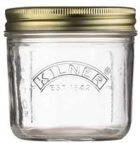 Kilner Rayware Group KIL-Stiklainis 0,2 l su plačiu snapeliu, Konservuoti stiklainis