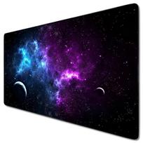 Kosmoso motyvo žaidimų pelės kilimėlis 90 × 40 cm