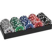 Pokerio rinkinys Philos, 100 žetonų dėkle, 11,5 g