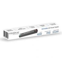 Reguliuojamas LED maitinimo šaltinis 24V, 4.16A, 100W, IP40
