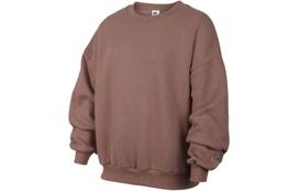Nike Sportswear Icon Fleece Solid Color Crew Neck Casual Fleece Lined Sweatshirt Smoky Purple Red Kids' FN7274-208 L
