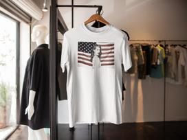 LANA DEL REY AMERICAN FLAG HIPSTER DOPE MENS T-shirt M
