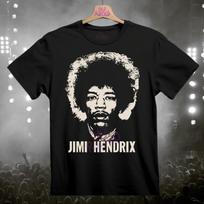 Jimi Hendrix Classic Rock Band T-Shirt Black S-3XL Unisex T-Shirt XXL