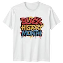 Black History Month T-Shirt Awareness Gift For Him And Her XXXXL