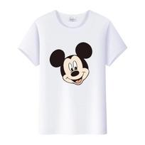 Vintage Disney Cartoon Men Tshirt Ladies Mickey Mouse Tops Graphic Clothes Summer Blouses Women Short Sleeve T-shirt White Tees S