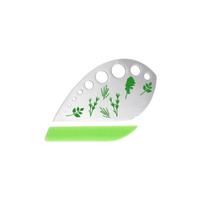 Stainless Herb Stripper - Multi-Purpose Kitchen Tool for Removing Leaves from Herbs and Vegetables one size