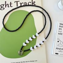 Long Mobile Phone Chain Crossbody Beads Phone Strap Long Crossbody Phone Chain  Phone Accessories style B