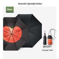 Beneunder UV Protection Three-Fold Sun/Rain Umbrella