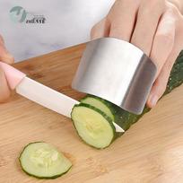 Stainless Steel Finger Guard: Anti-Cut Vegetable Cutting Protector for Kitchen Safety Single Finger