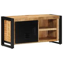 Szafka Rtv 80X30X40 Cm Lite Drewno Surowe Mango