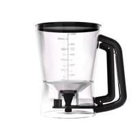 Drip-stopping Valve Batter Funnel with Scale Paper Cupcake Separator  Crepes