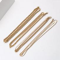 Sexy Waist Jewelry Belly Chain Wear Beach Bikini Body Jewelry Stainless Steel Gold Rope Chain Punk Jewelry for Women 2mm