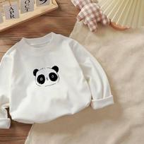 Kids Soft De Rong Thermal Underwear Long Sleeve Base Layer Top For Boys And Girls Autumn Winter Warm Shirt 80