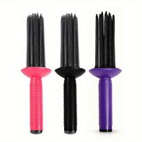 Curly Hair Root Lifter Comb, Volumizing Styling Tool for Bouncy, Fluffy Natural Curls juoda