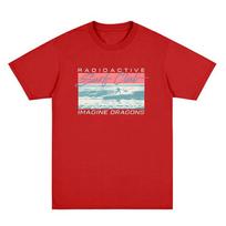 Imagine Dragons Radioactive Surf Club Tee Hip Hop Rock Band Tshirt Men Women Harajuku Cotton Loose Short Sleeve Casual T-shirts XS