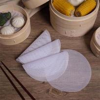 Premium Food-Grade Silicone Steamer Mat and Cloth 6.5cm Round (for 8cm cage)
