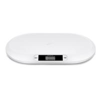 Įkraunamos 20 kg kūdikių ir gyvūnų svarstyklės - Elektroninės sveikatos ir virtuvinės svarstyklės White 20kg Battery white