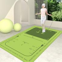 Neslystantis šokdynė ir fitneso kilimėlis smūgių absorbcijai ir garso izoliacijai 80*120 cm Silicone Base