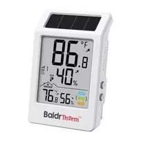 BALDRTHERM B0707 Solar-Powered Thermo-Hygrometer