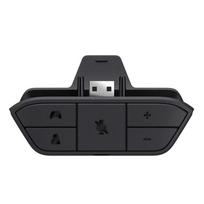Gaming Headsets Adapter for Controllers, Simple No USB Cable Included 1 black