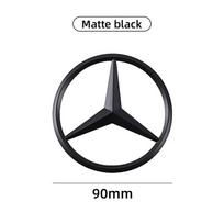 Car Sticker 9cm ABS Car Rear Decal Trunk Emblem Sticker For Mercedes Benz S320 W164 W203 W204 W168 C180 E320 A200 CLA CLK CLS ML