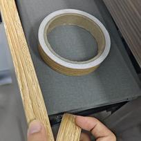 1pc 10mX2cm Wood Grain Edging Tape Thickened Self Adhesive Refurbished Self-adhesive Edge Band PVC Decorative Beauty Seam 10mX2cm