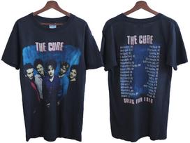 Vintage Distressed amp; Sunfaded The Cure Band Tshirt Unisex T-Shirt XXL