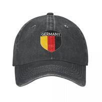 Hip Hop Baseball Caps Adjustable Baseball Hat Deutschland Flag Crest Emblem Spring Summer Cap German Cotton Casquette S