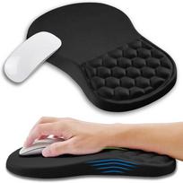 Memory Foam Ergonomic Mouse Pad Wrist Rest Wrist Support Mousepad Non Slip Mouse Pad  Gaming Desk juoda