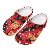 Graphic Printed EVA Clogs Adult Unisex Lightweight Breathable Slip On Casual Shoes Soft Summer Sandals Summer Daily Wear 36