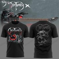 2026 New Vintage Rock Obituary Band 3D Printed T-shirt Men Women Fashion Hip Hop Short Sleeve Tops Tees Kids Clothing ropa y2k XXXL