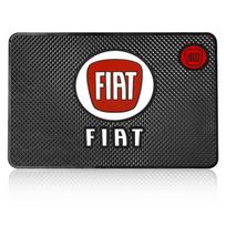 Automobilio emblema Neslystanti pagalvėlė Telefono laikiklis Neslystanti kilimėlis Automobilio stilius FIAT Abbas Abarth 500 Panda Bravo Punto Tipo Linea Ducato Freemont FIAT  gray