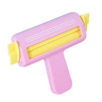 Large size Paper Crimper Machine Labor-saving Craft Paper-Cut Gift Wrapping Paper Roll  Hands-on Blue-Straight Line