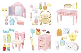 Sumikko Gurashi Dream Makeup Dresser 1BOX H115 x W70 x D50mm Made of PVC and ABS Re-Ment San-X Approx.